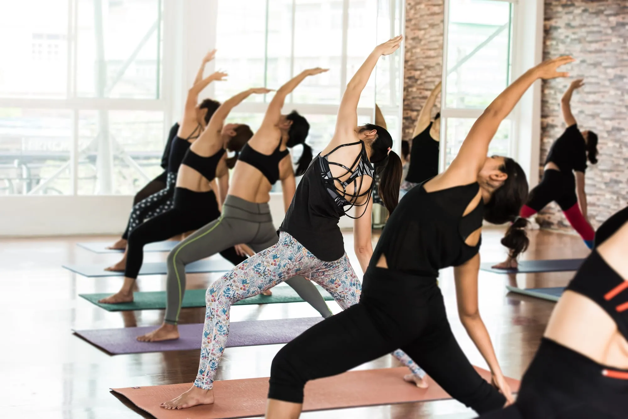 Pilates-Gruppentraining